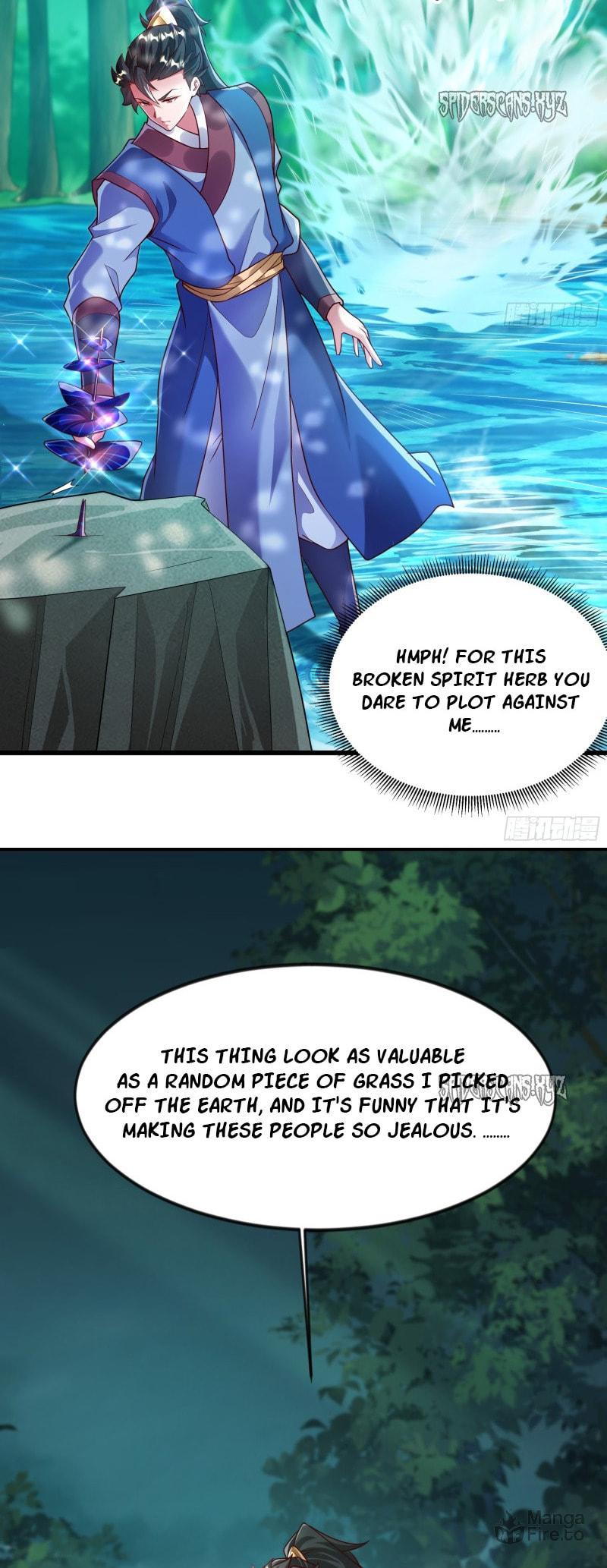 I Scared the Divine Lord as I handed over the Ancient Immortal Pill (Colored) – Chapter 42 page 14