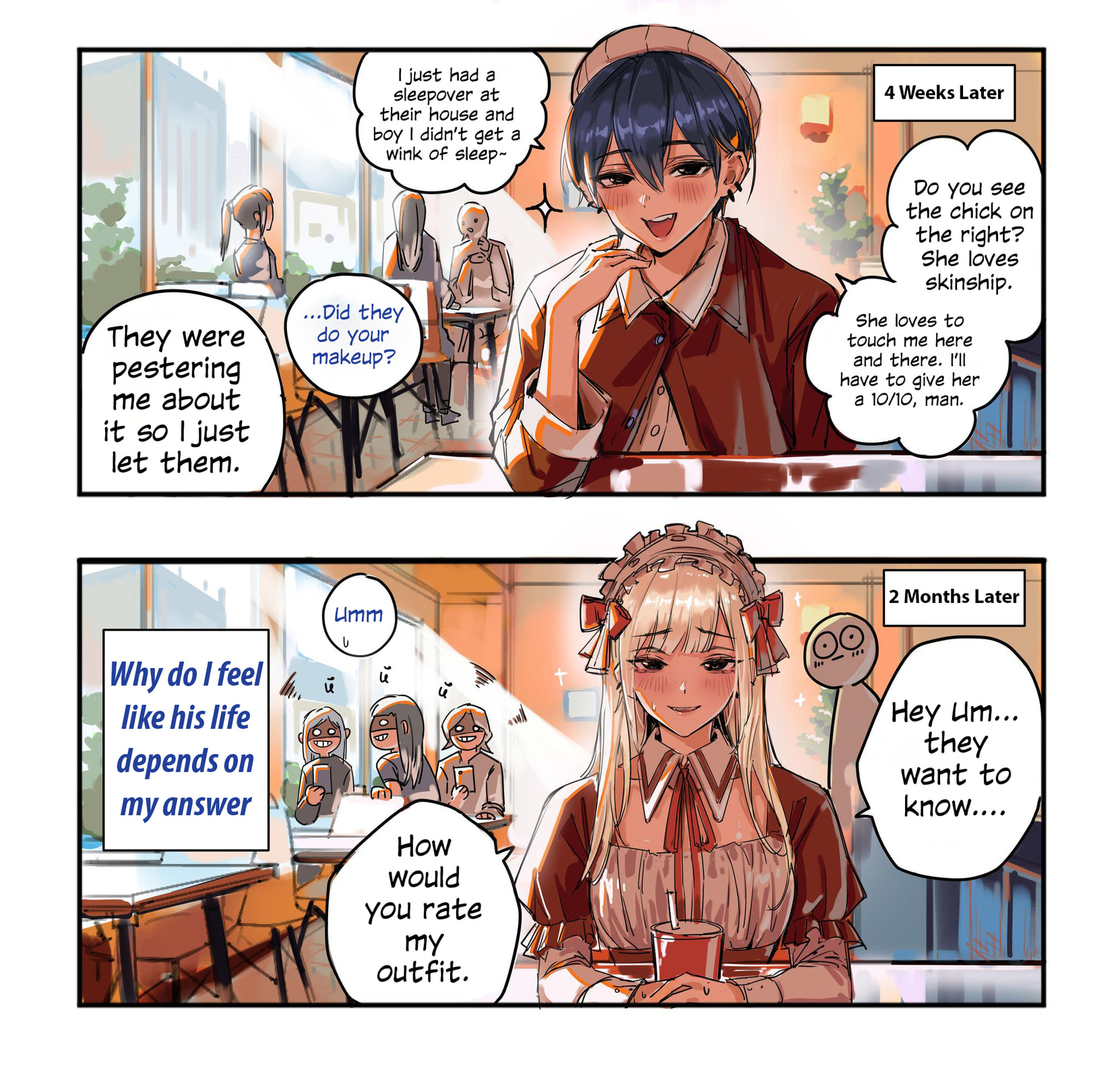 A Stripeless Tiger Is Now A Gal! (Colored) – Chapter 1 page 1