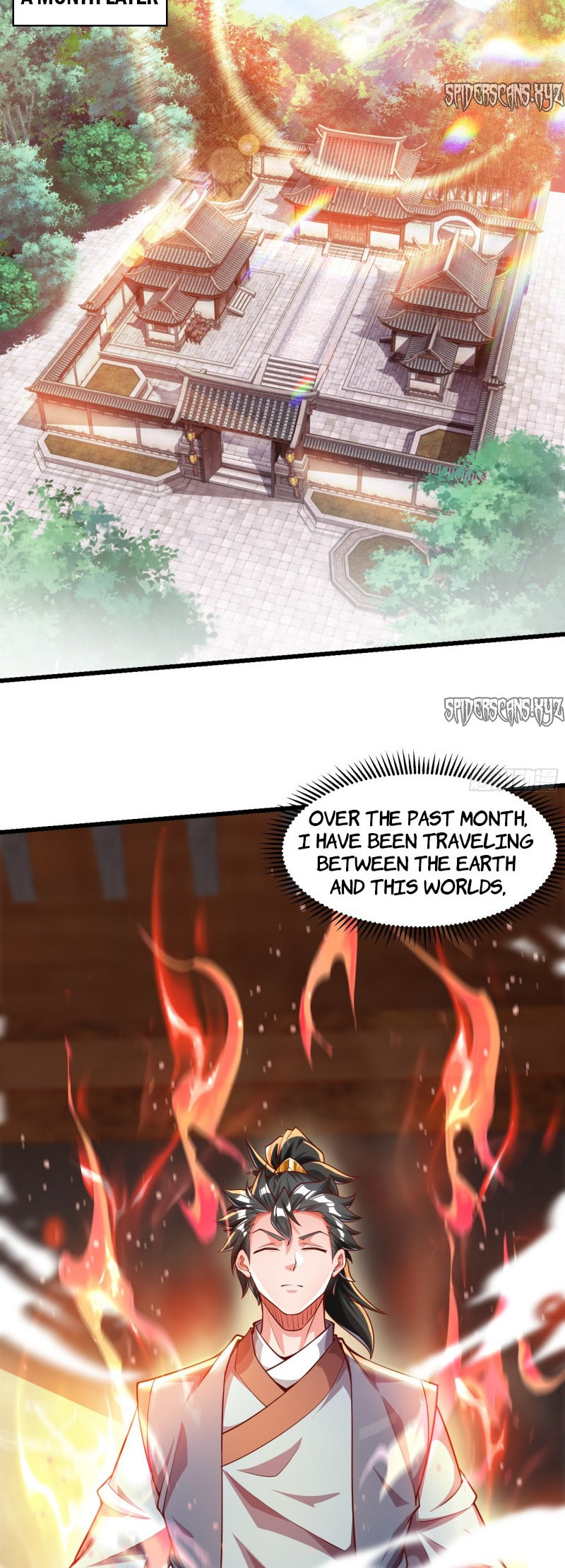 I Scared the Divine Lord as I handed over the Ancient Immortal Pill (Colored) – Chapter 25 page 1