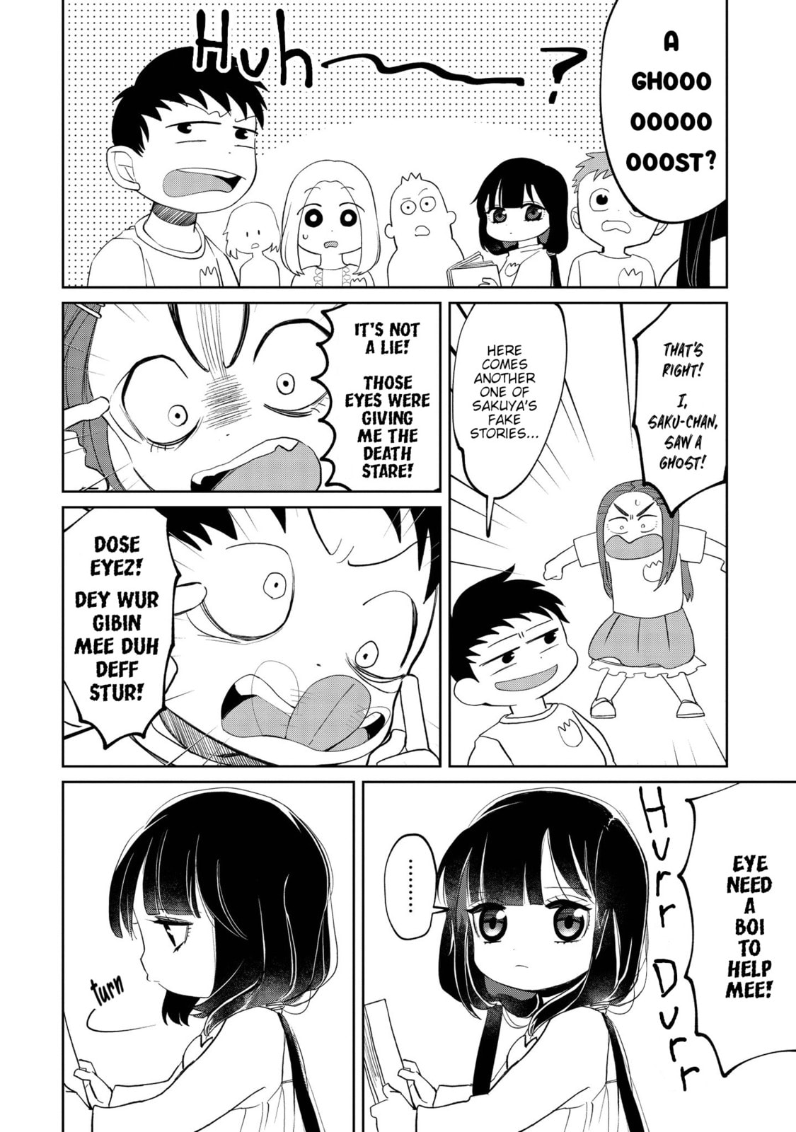 Something hard to see is not scary page 3
