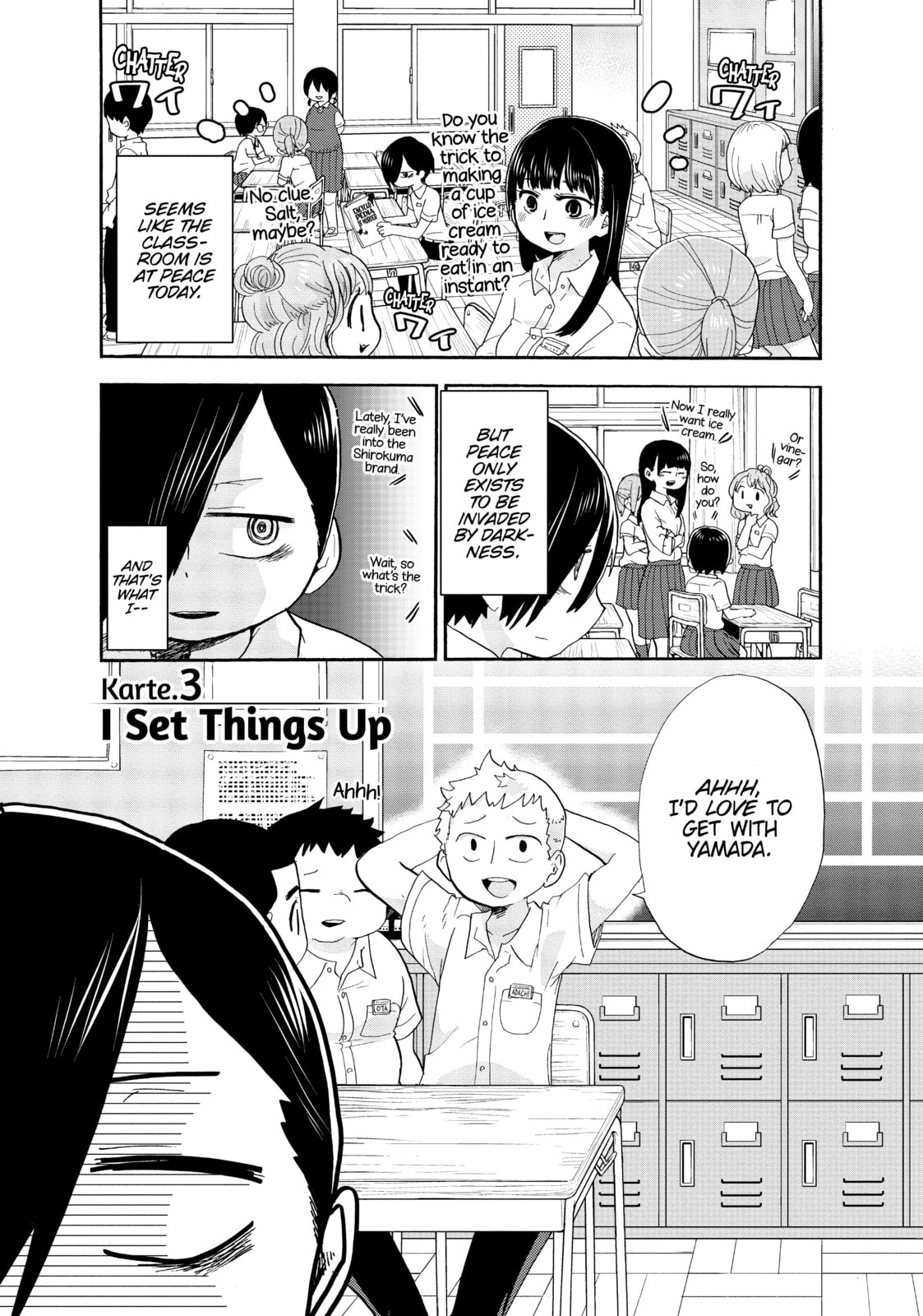 The Dangers in My Heart – Chapter 3 page 0