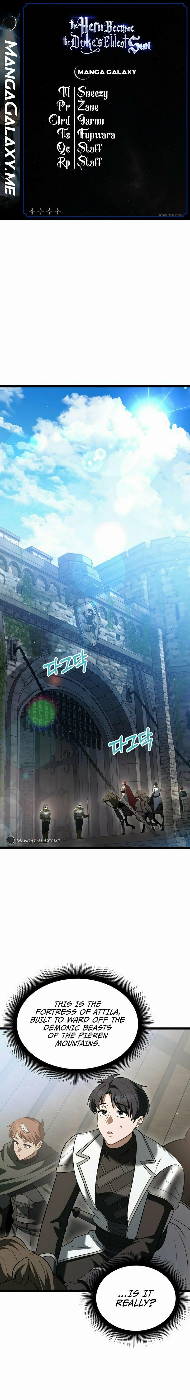 The Hero Becomes Duke's Eldest Son – Chapter 10 page 0