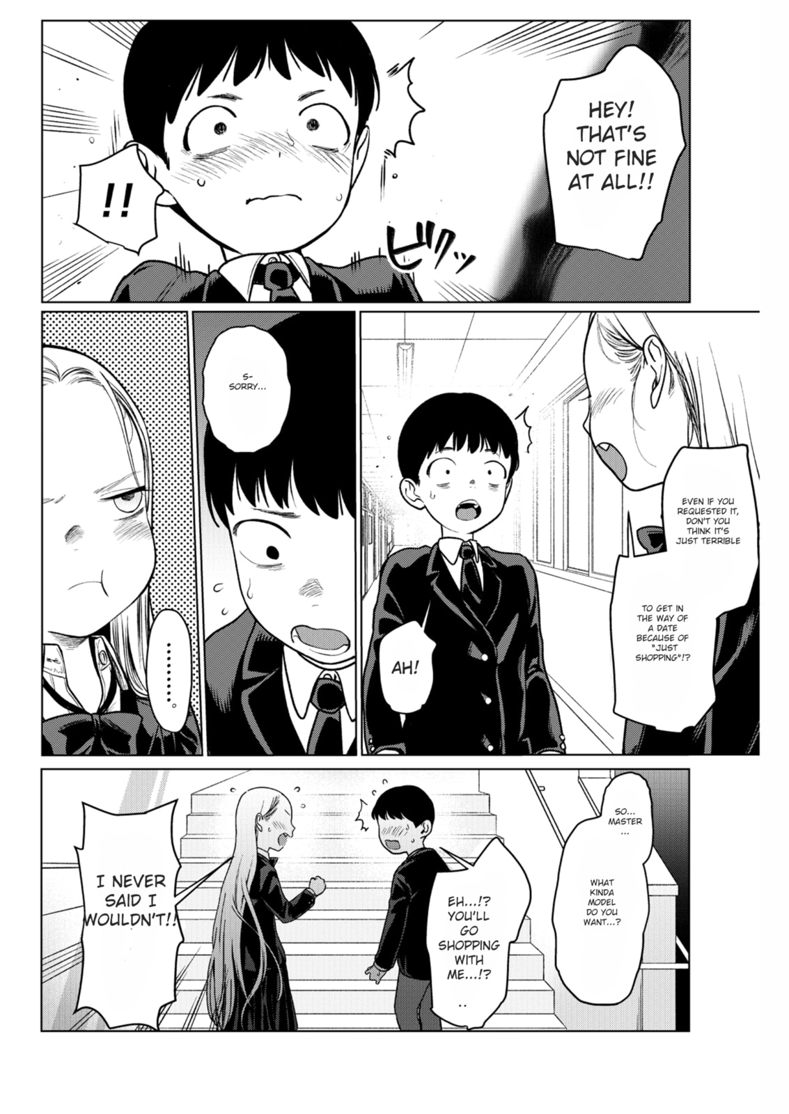 It's not a date, "just shopping" page 7