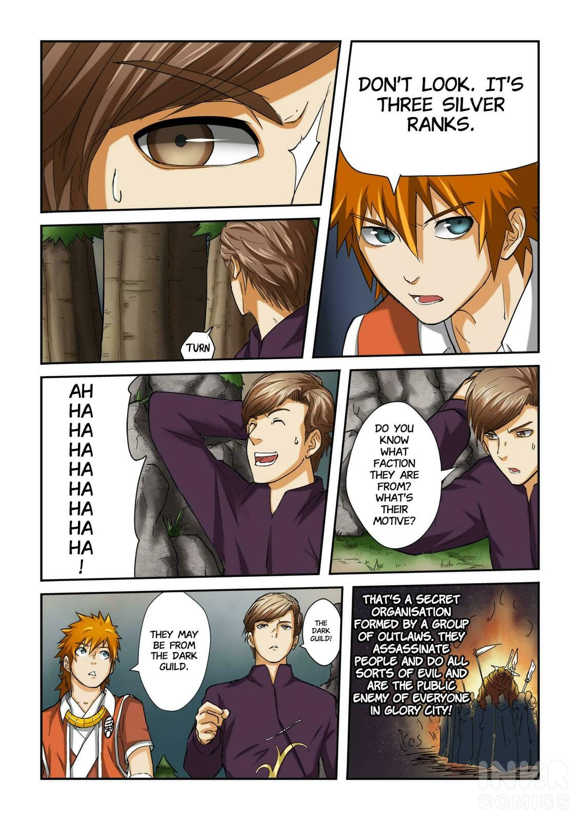 Sacred Family's Pursuers page 3