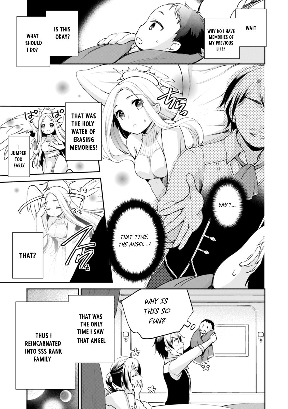 Zennin Ossan, Umarekawattara SSS Rank Jinsei ga Kakutei Shita – Chapter 1 page 12