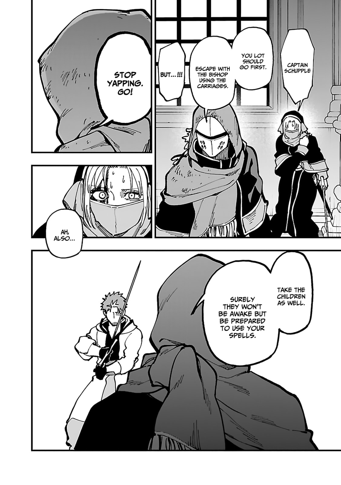 Old man, crossing blades! page 12