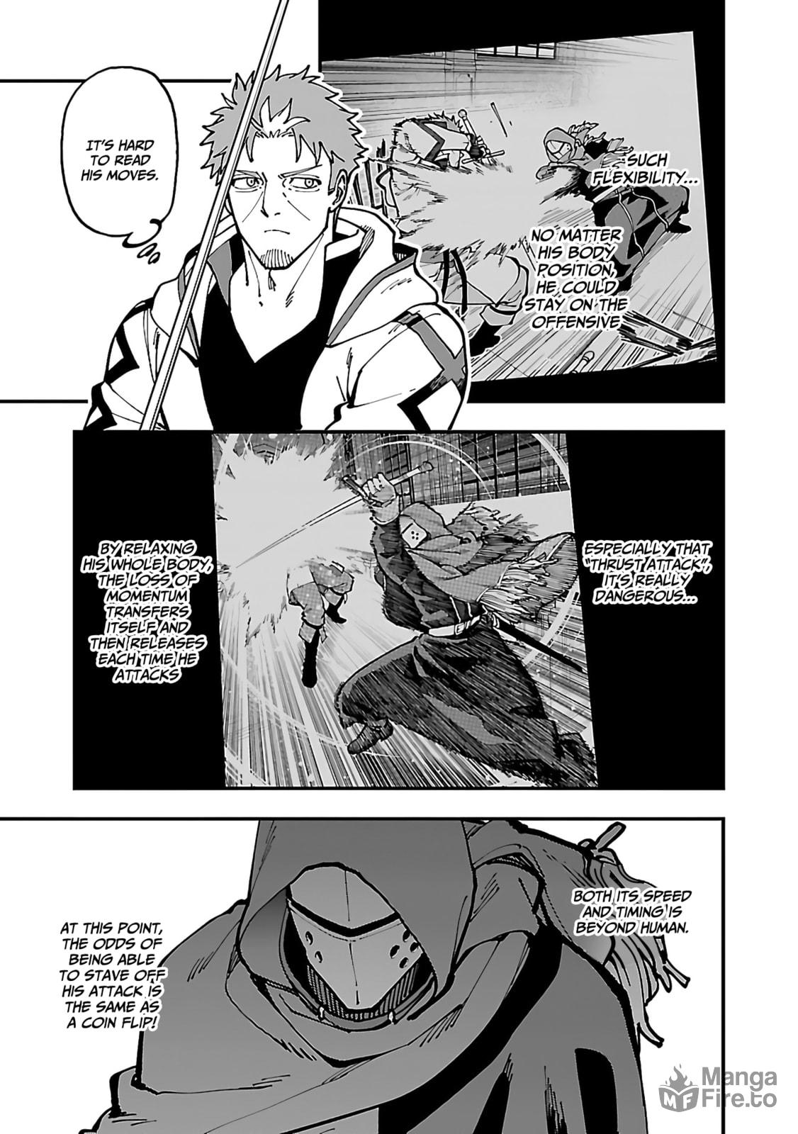 Old man, crossing blades! page 20