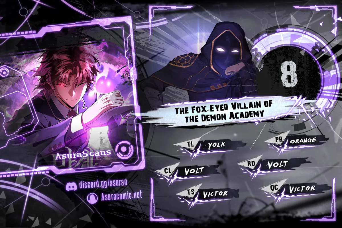 The Fox-Eyed Villain of the Demon Academy – Chapter 8 page 0