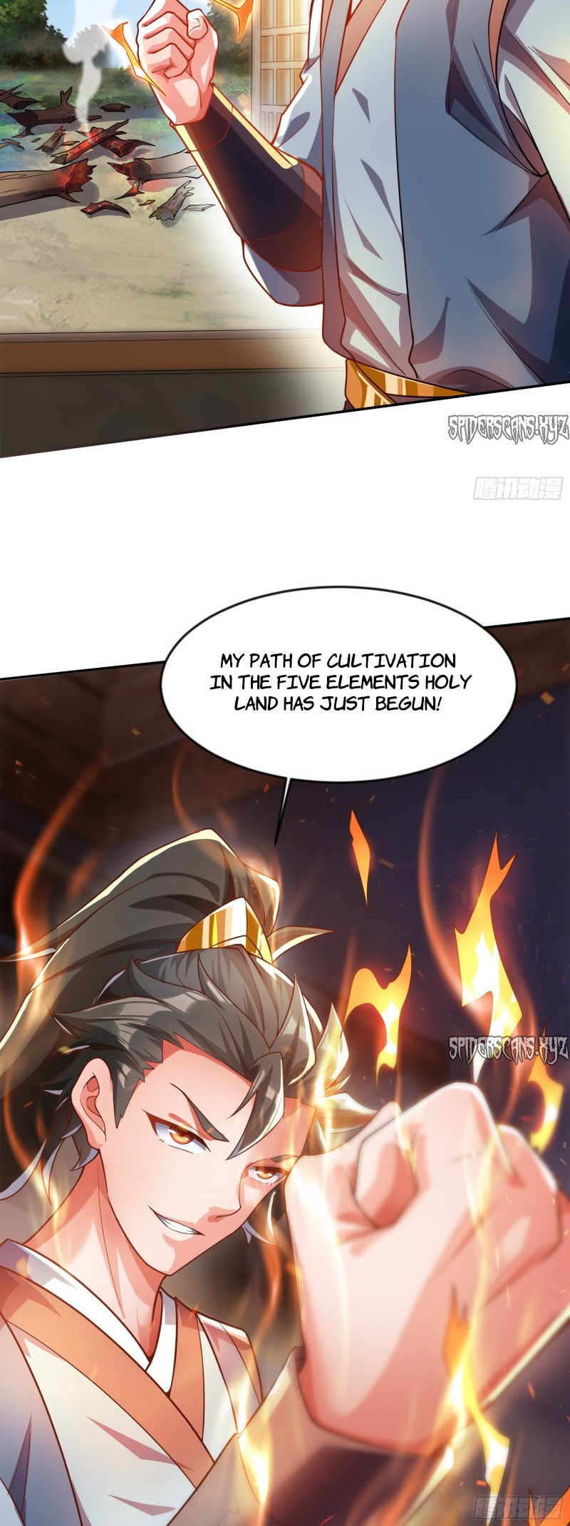 I Scared the Divine Lord as I handed over the Ancient Immortal Pill (Colored) – Chapter 25 page 10