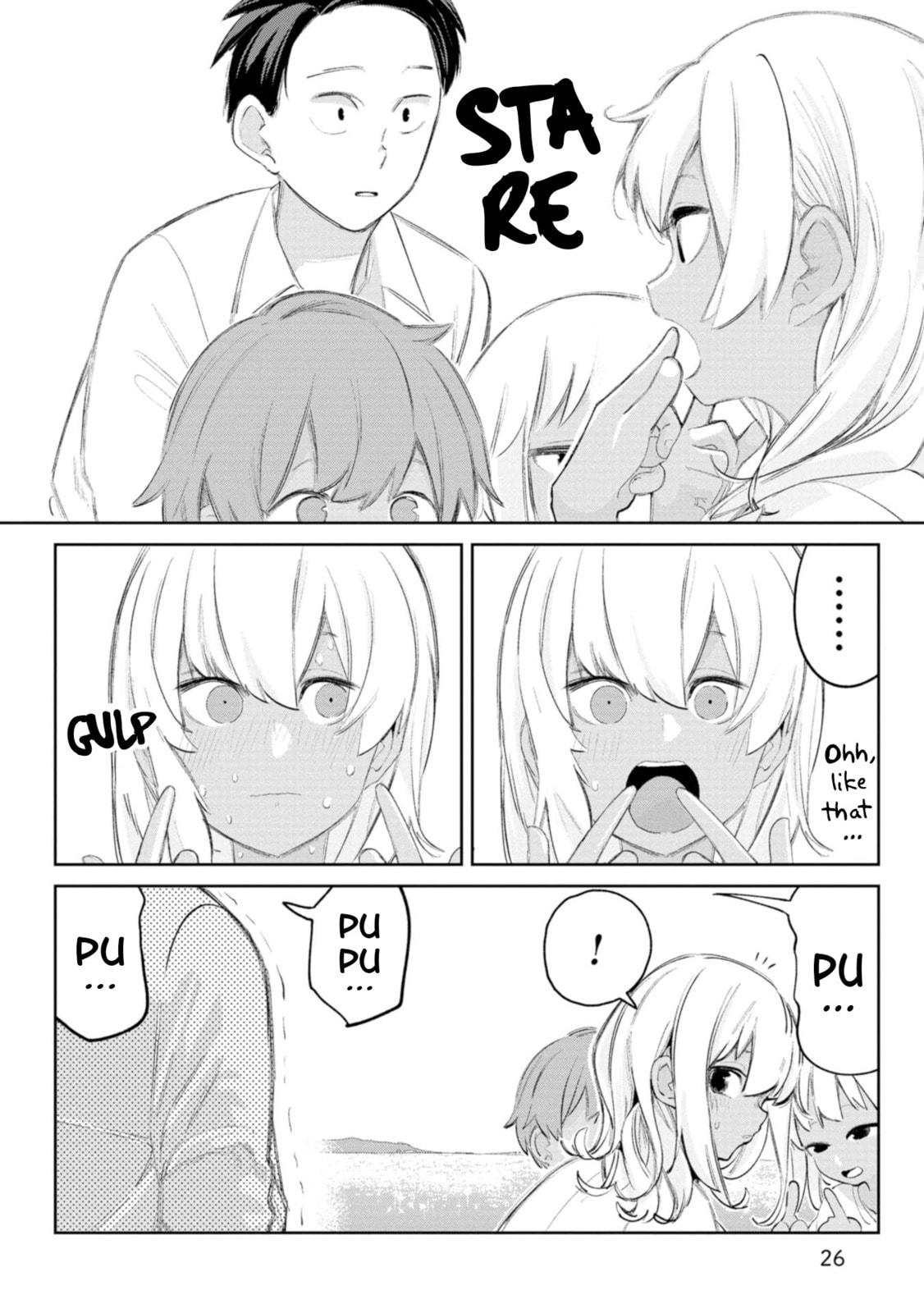 Feefeefuchibusaraa, Uminkai (If you're going to whistle, do it in the beautiful sea) page 7