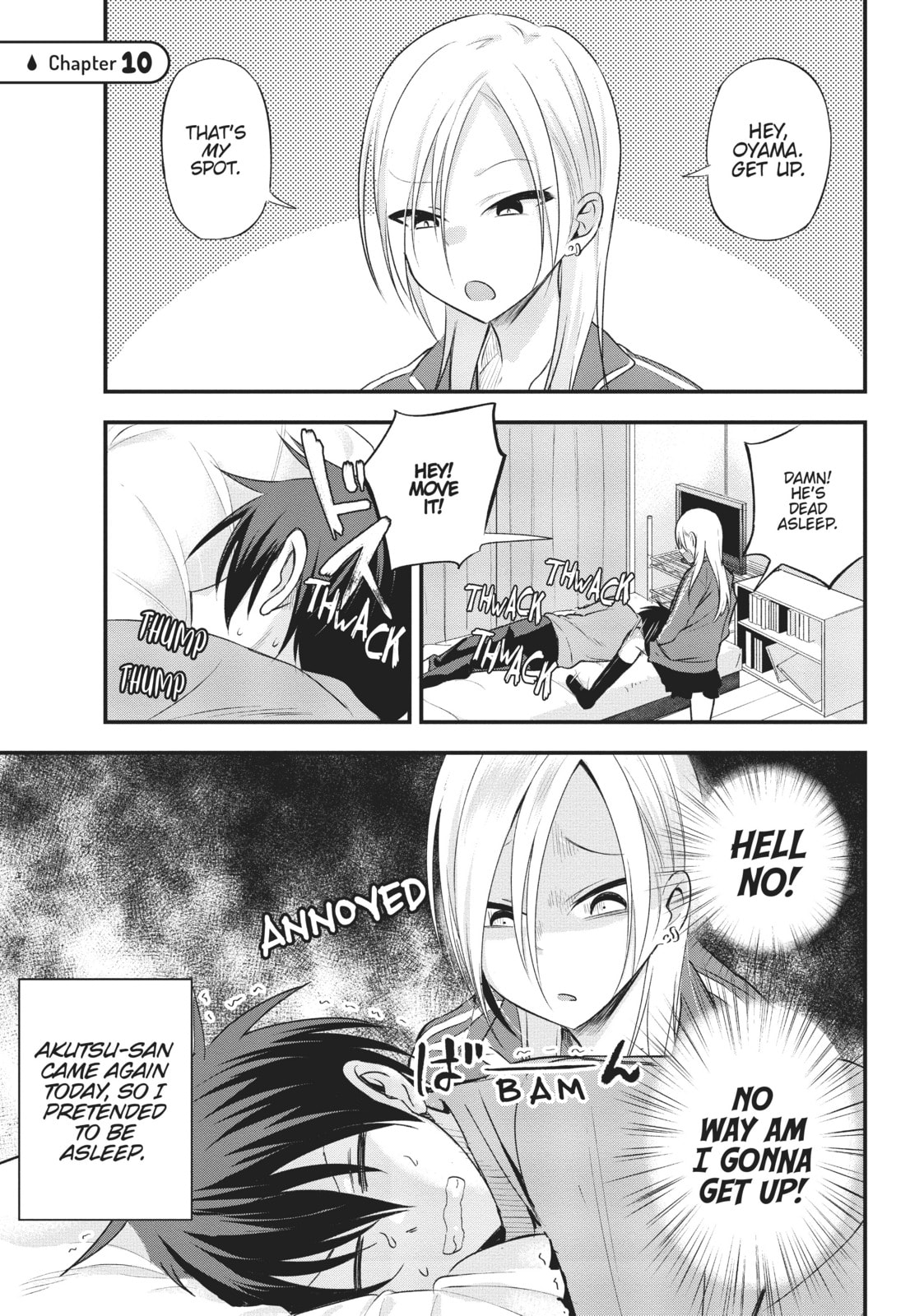Please Go Home, Miss Akutsu! – Chapter 10 page 0