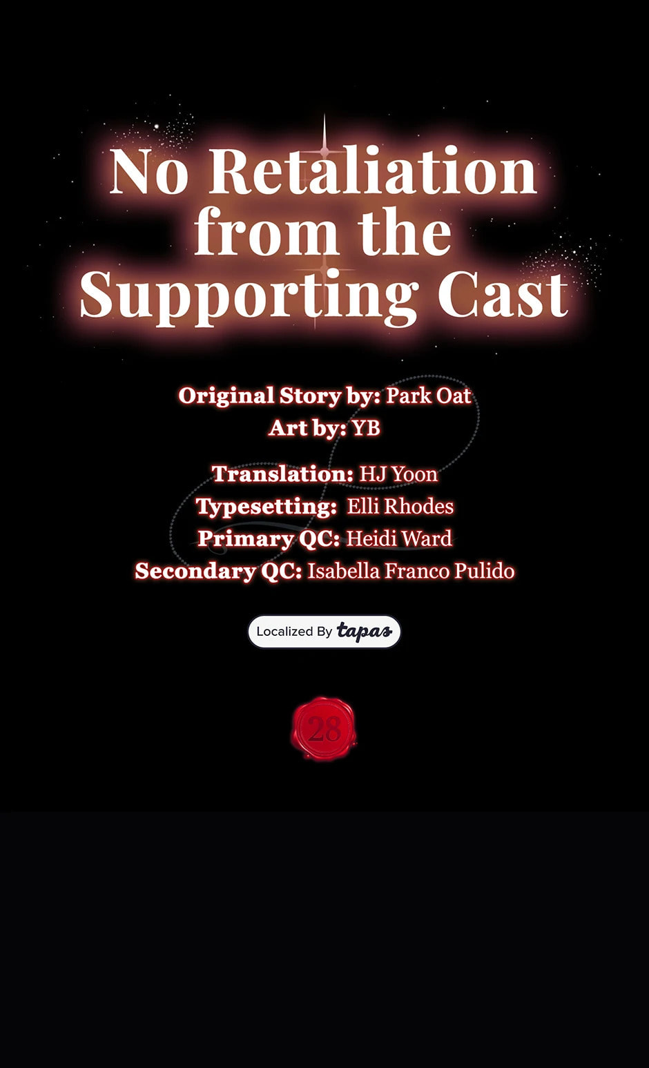 No Retaliation from the Supporting Cast – Chapter 27 page 3