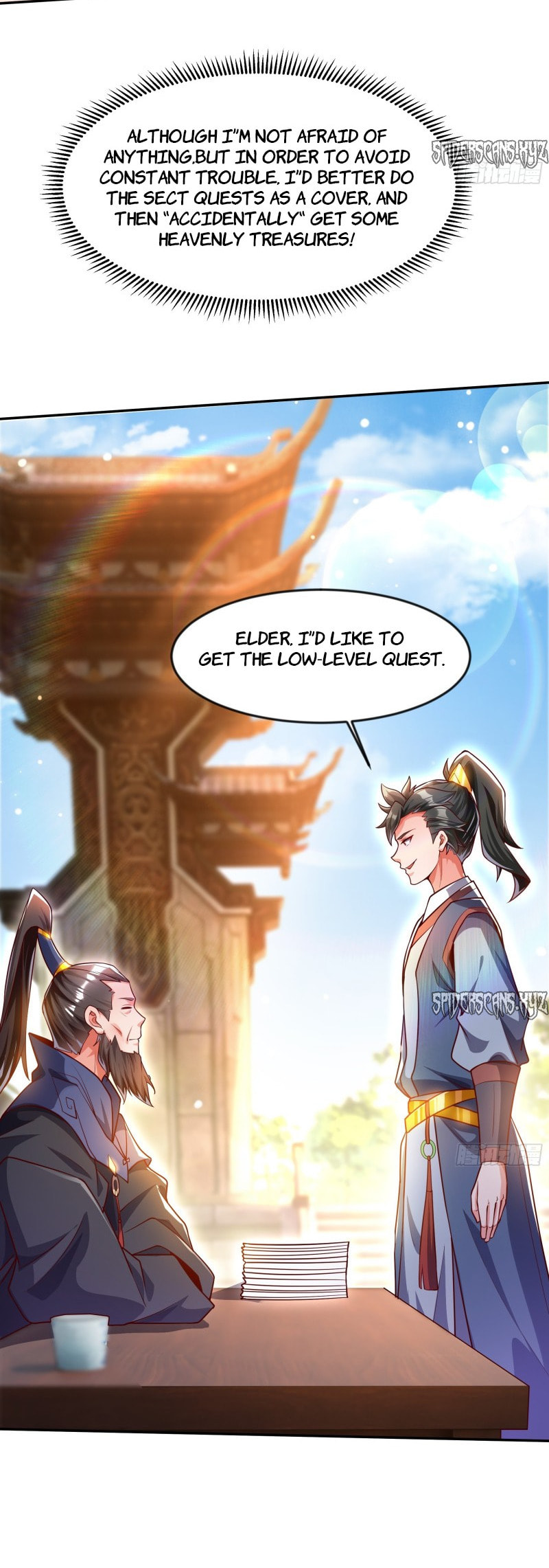 I Scared the Divine Lord as I handed over the Ancient Immortal Pill (Colored) – Chapter 25 page 21