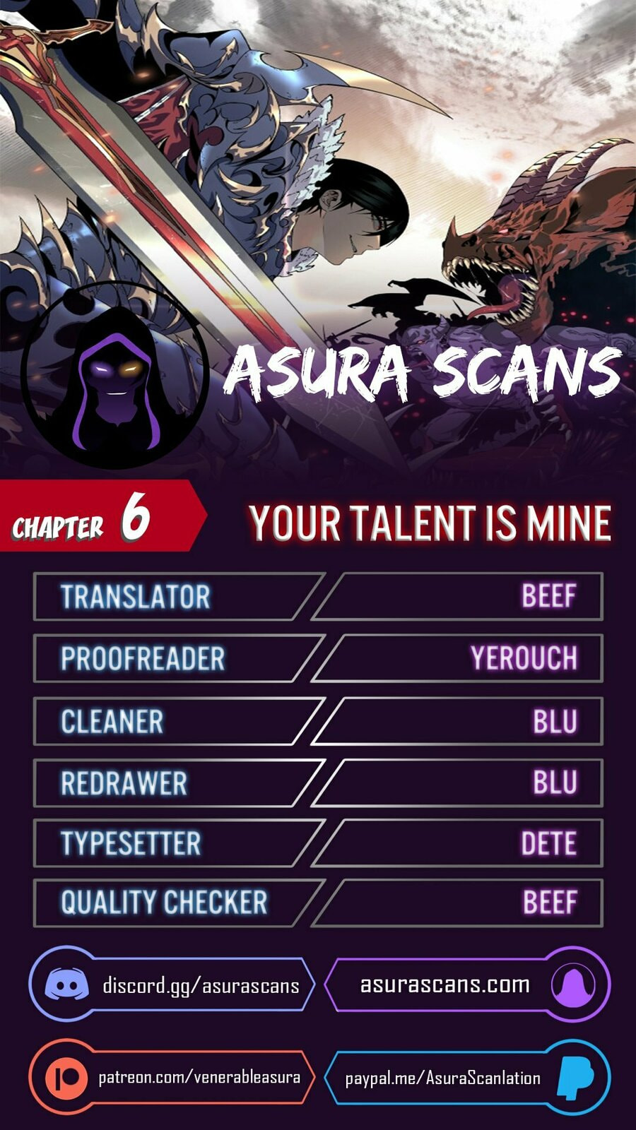 Your Talent is Mine (Colored) – Chapter 6 page 0