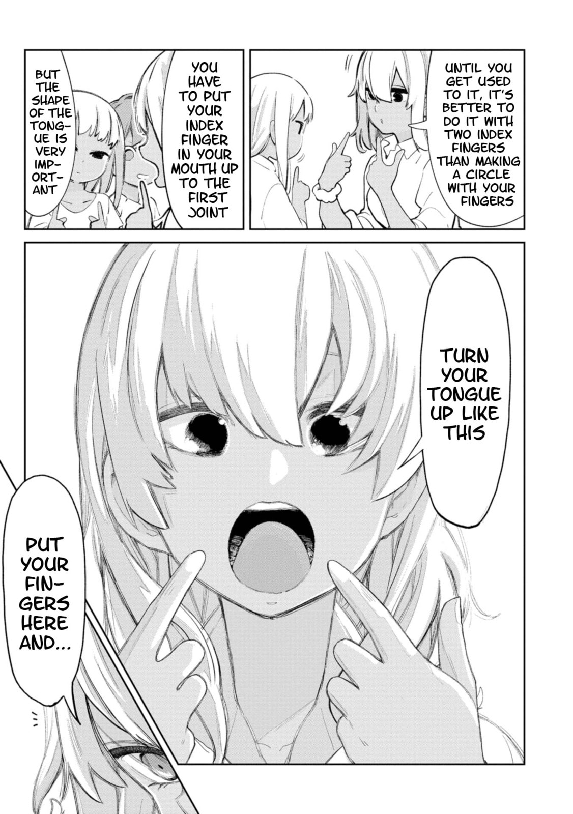 Feefeefuchibusaraa, Uminkai (If you're going to whistle, do it in the beautiful sea) page 6